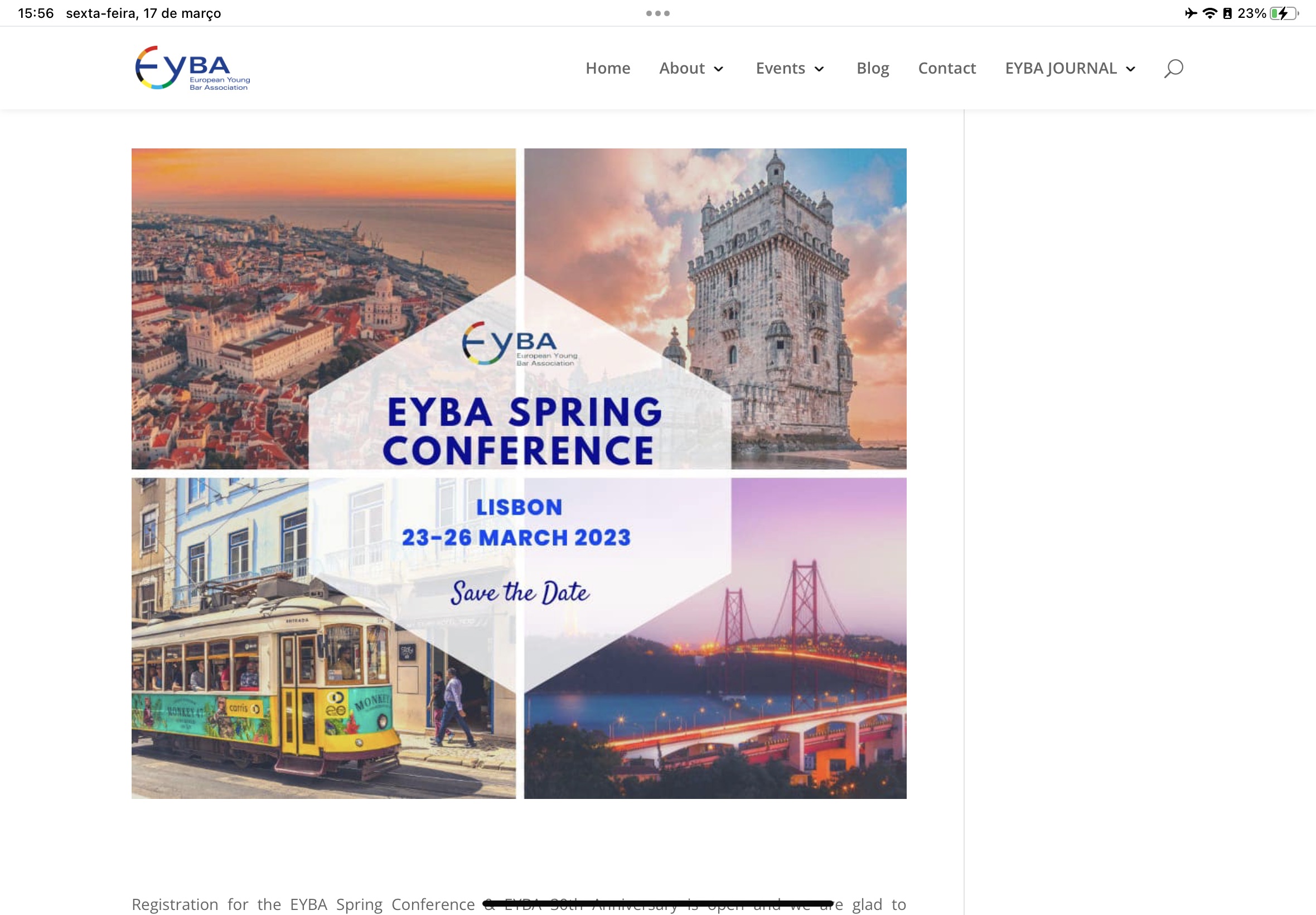 EYBA Spring Conference 2023