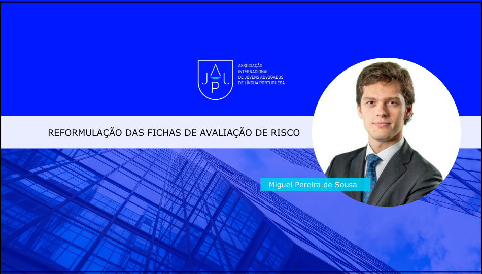 Reformulação das Fichas de Avaliação de Risco 