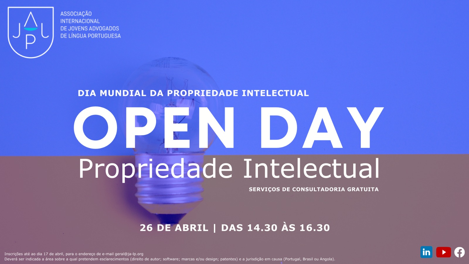 Propriedade Intelectual - Open Day, 26 de Abril 